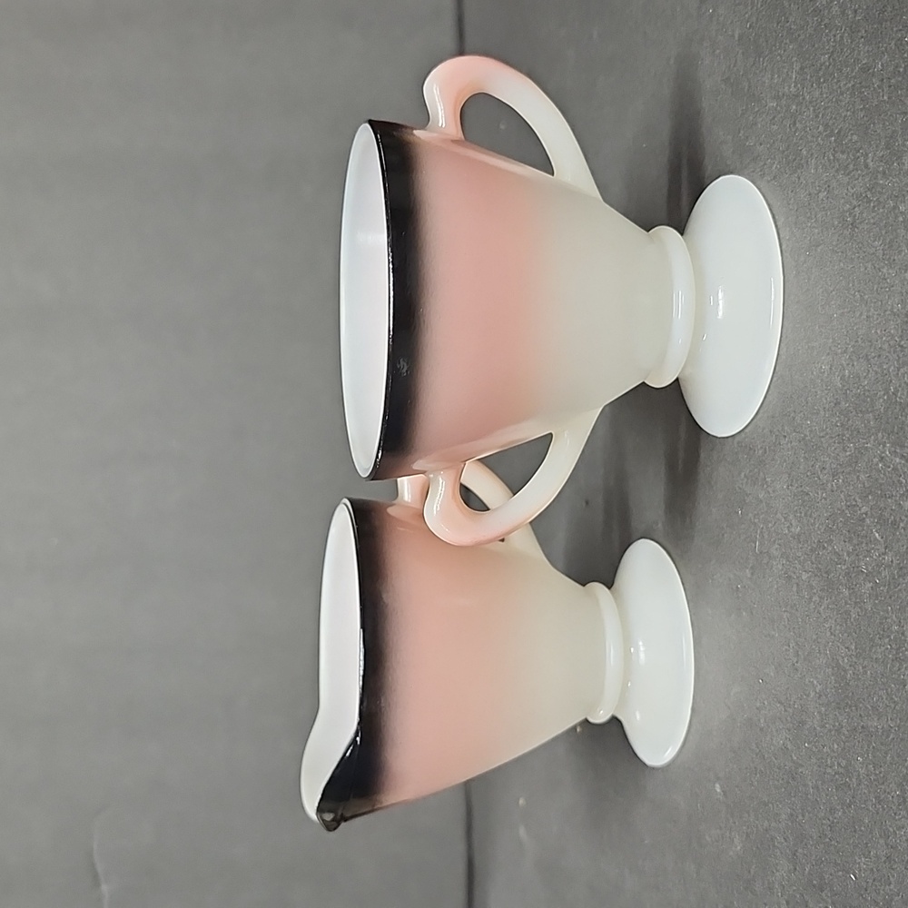 Hazel Atlas sugar creamer set vintage